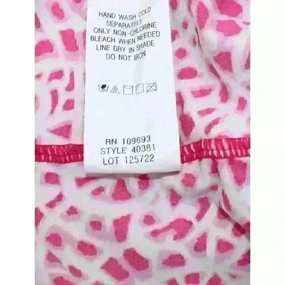 Athleta Preppy Boho Sporty Y2K Two Piece Swimsuit Women's Size 3 (38C/36D/34DD) - Picture 14 of 16